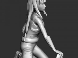 Yugao Kid - Naruto Shippuden Modello di stampa 3D