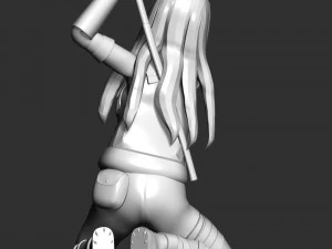Yugao Kid - Naruto Shippuden 3D Print Model