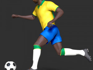 Pel - King of football Modelo de Impressão 3D