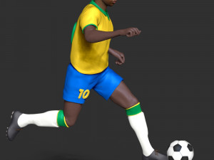 Pel - King of football Modelo de Impressão 3D