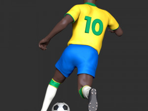 Pel - King of football Modelo de Impressão 3D