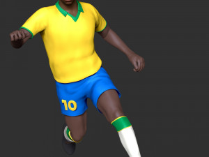 Pel - King of football Modelo de Impressão 3D