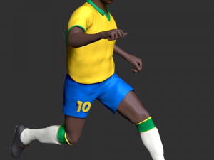 Pel - King of football Modelo de Impressão 3D