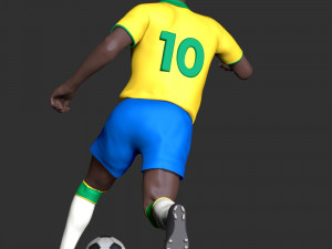 Pel - King of football Modelo de Impressão 3D