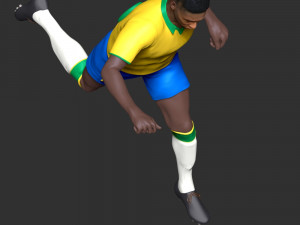 Pel - King of football Modelo de Impressão 3D