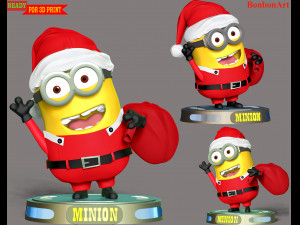 Santa Dave Minion Modelo de impresión 3D