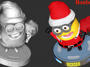 Santa Dave Minion Modelo de impresión 3D