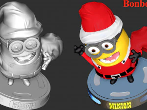Santa Dave Minion 3D Print Model