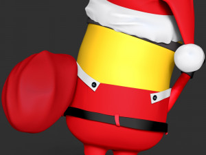 Santa Dave Minion Modelo de impresión 3D
