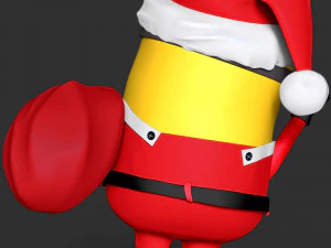 Santa Dave Minion 3D Print Model