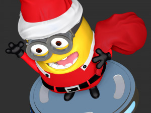 Santa Dave Minion Modelo de impresión 3D