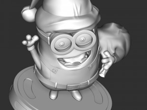 Santa Dave Minion Modelo de impresión 3D