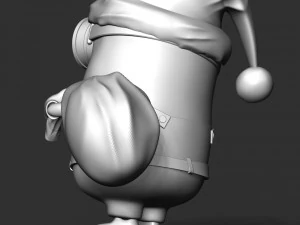Santa Dave Minion 3D Print Model