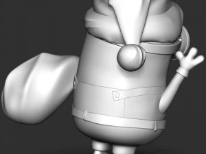 Santa Dave Minion 3D Print Model