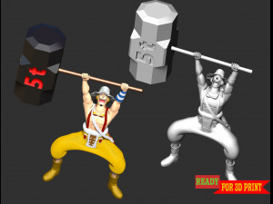 God Usopp - One Piece 3D Print Model