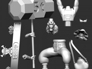 God Usopp - One Piece 3D Print Model