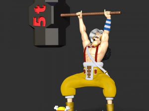 God Usopp - One Piece 3D Print Model