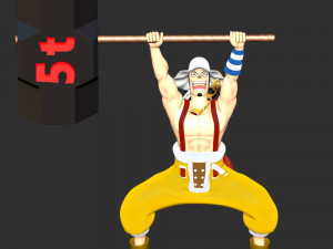 God Usopp - One Piece 3D Print Model