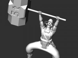 God Usopp - One Piece 3D Print Model