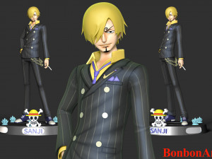 Vinsmoke Sanji - One Piece 3Dプリントモデル