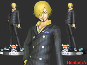 Vinsmoke Sanji - One Piece 3D Print Model
