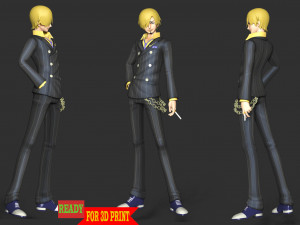 Vinsmoke Sanji - One Piece 3Dプリントモデル