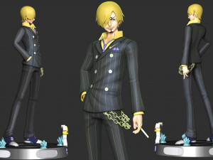 Vinsmoke Sanji - One Piece 3Dプリントモデル