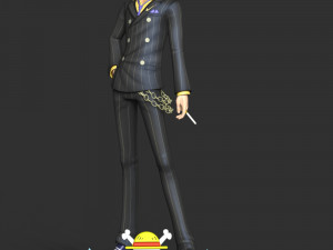 Vinsmoke Sanji - One Piece 3Dプリントモデル
