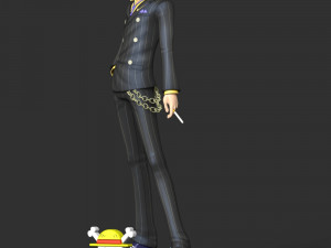 Vinsmoke Sanji - One Piece 3Dプリントモデル