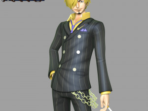 Vinsmoke Sanji - One Piece 3Dプリントモデル