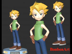 Matt Ishida - Digimon Adventure 3D Print Model