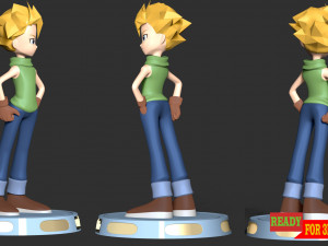 Matt Ishida - Digimon Adventure 3D Принт Модель