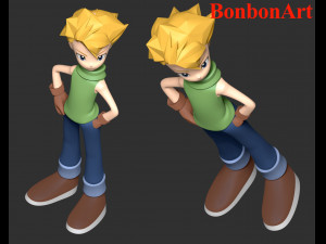 Matt Ishida - Digimon Adventure 3D Принт Модель
