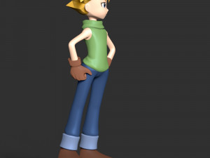 Matt Ishida - Digimon Adventure 3D Принт Модель
