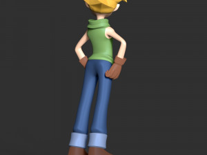 Matt Ishida - Digimon Adventure 3D Принт Модель