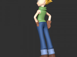 Matt Ishida - Digimon Adventure 3D Принт Модель