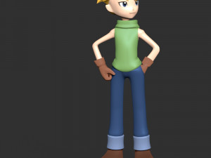 Matt Ishida - Digimon Adventure 3D Принт Модель