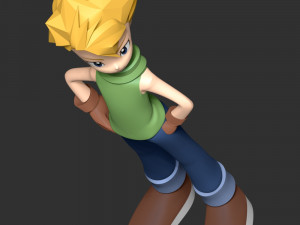Matt Ishida - Digimon Adventure 3D Принт Модель