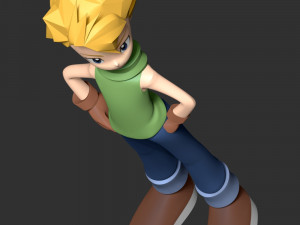 Matt Ishida - Digimon Adventure 3D Принт Модель