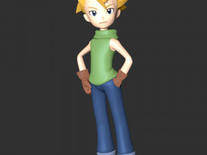 Matt Ishida - Digimon Adventure 3D Принт Модель