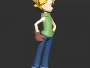 Matt Ishida - Digimon Adventure 3D Принт Модель