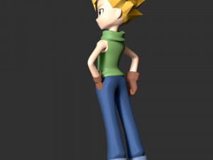 Matt Ishida - Digimon Adventure 3D Принт Модель
