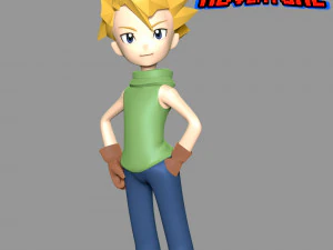 Matt Ishida - Digimon Adventure 3D Print Model