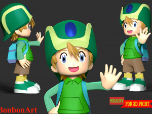 Takeru Takaishi - Digimon Adventure Modèles 3D en vedette