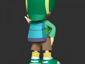 Takeru Takaishi - Digimon Adventure Modèles 3D en vedette