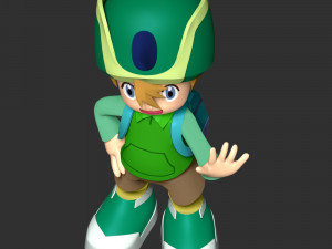 Takeru Takaishi - Digimon Adventure Modèles 3D en vedette