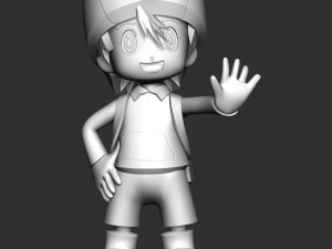 Takeru Takaishi - Digimon Adventure Modèles 3D en vedette