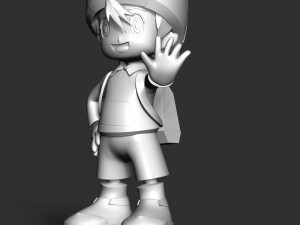 Takeru Takaishi - Digimon Adventure Modèles 3D en vedette