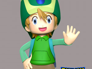 Takeru Takaishi - Digimon Adventure Modèles 3D en vedette