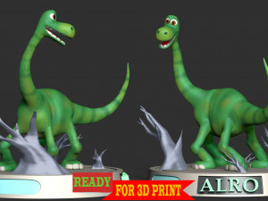 Alro - The Good Dinosaur Modelo de Impressão 3D